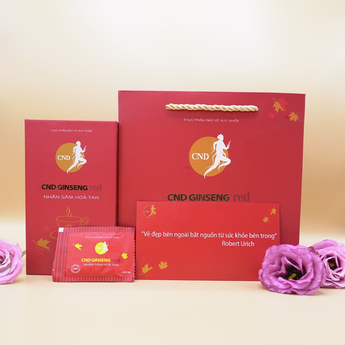 Nhân Sâm Hòa Tan Cadana (Bắc Mỹ) - CND GINSENG RED – Hộp 30 gói6 Nhân Sâm Hòa Tan Cadana (Bắc Mỹ) - CND GINSENG RED – Hộp 30 gói6