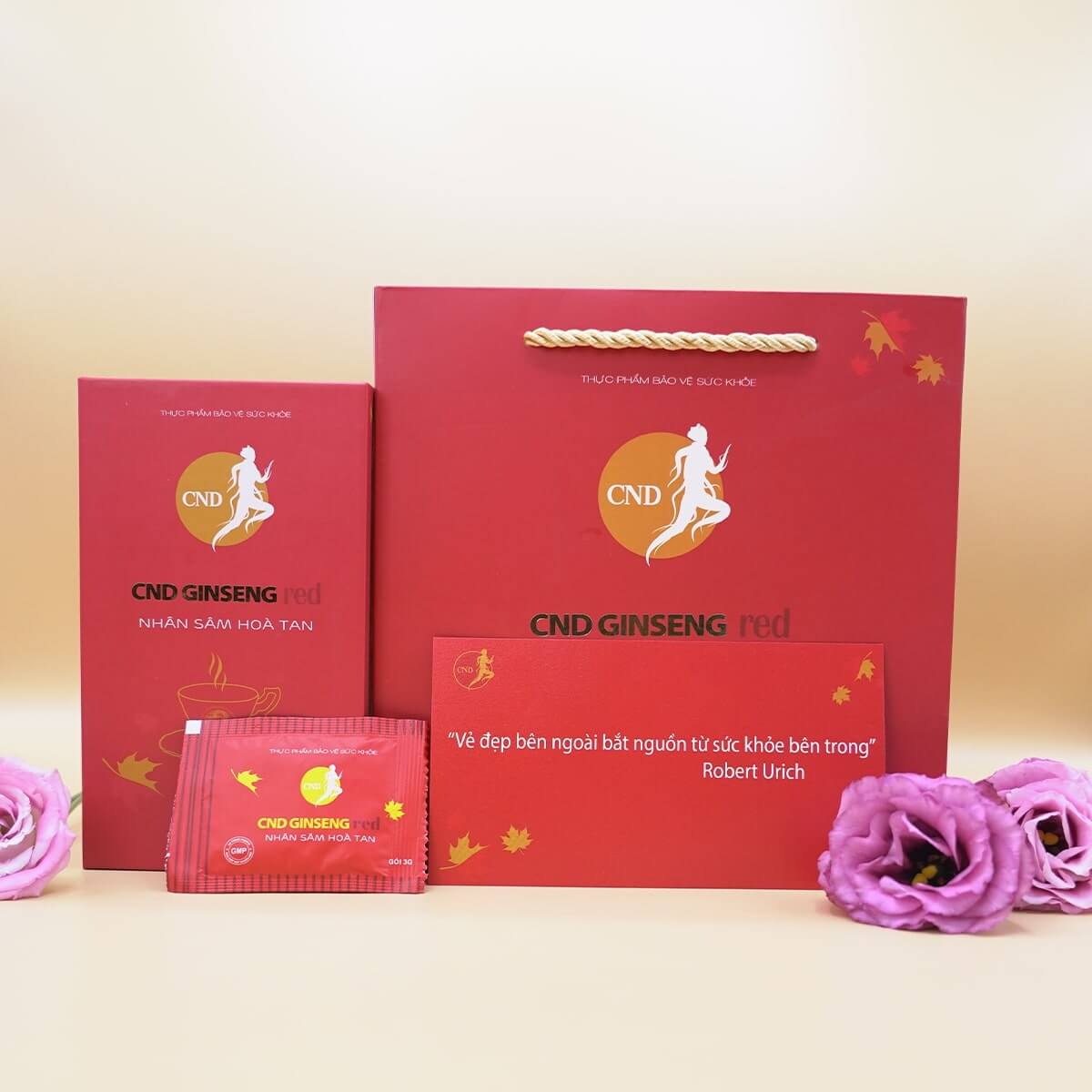 Nhân Sâm Hòa Tan Cadana (Bắc Mỹ) - CND GINSENG RED – Hộp 30 gói6