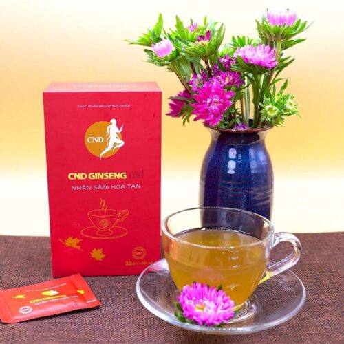 Nhân Sâm Hòa Tan Cadana (Bắc Mỹ) - CND GINSENG RED – Hộp 30 gói6