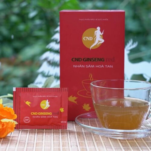 Nhân Sâm Hòa Tan Cadana (Bắc Mỹ) - CND GINSENG RED – Hộp 30 gói2