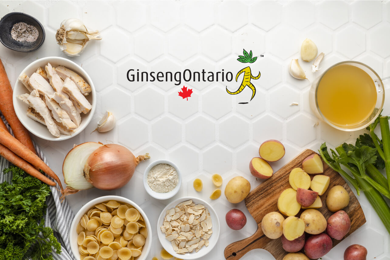 Nấu cháo nhân sâm Canada