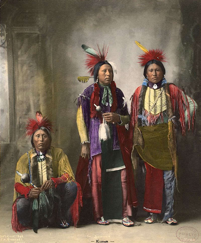 Thổ dân da đỏ (Nguồn Ảnh của F.a. Rinehart.)