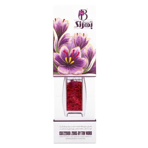 Thông tin hộp 1gr Nhuỵ hoa nghệ tây (Saffron) – Behrang Iran